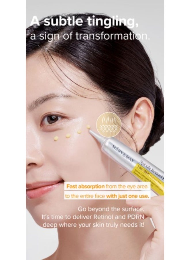 MARY & MAY [Mary&May] Spicule Retinol PDRN Cream 15ml - Image 5